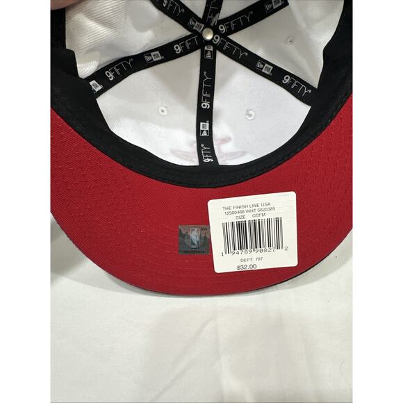 NEW ERA HOUSTON ROCKETS RED 9FIFTY MENS SNAPBACK HAT ONE SIZE FITS ALL - Picture 7 of 8